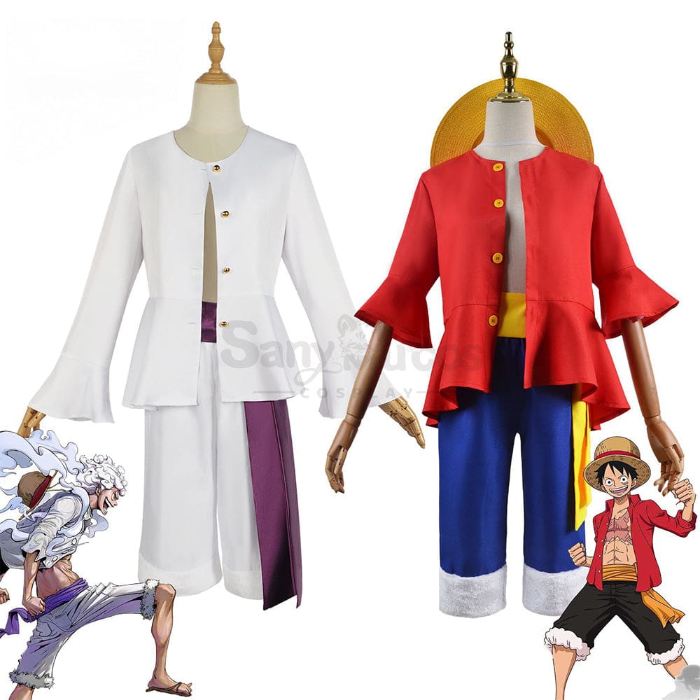 【In Stock】Anime One Piece Cosplay Monkey D. Luffy Costume Costumes