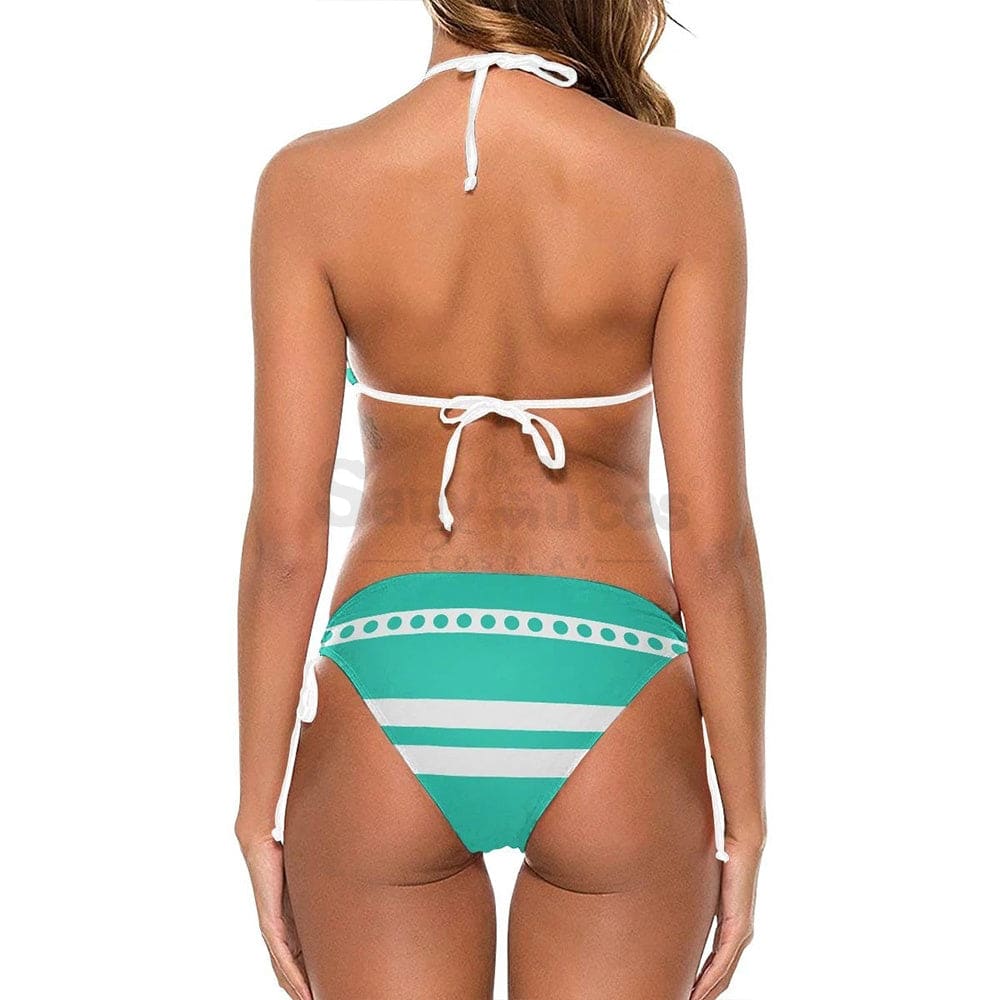 【In Stock】Anime One Piece Cosplay Nami Bikini Swimsuit Costume Costumes