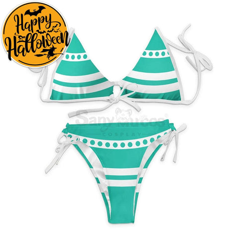 【In Stock】Anime One Piece Cosplay Nami Bikini Swimsuit Costume Costumes
