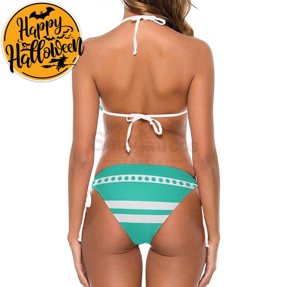【In Stock】Anime One Piece Cosplay Nami Bikini Swimsuit Costume Costumes