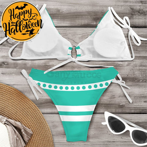 【In Stock】Anime One Piece Cosplay Nami Bikini Swimsuit Costume Costumes