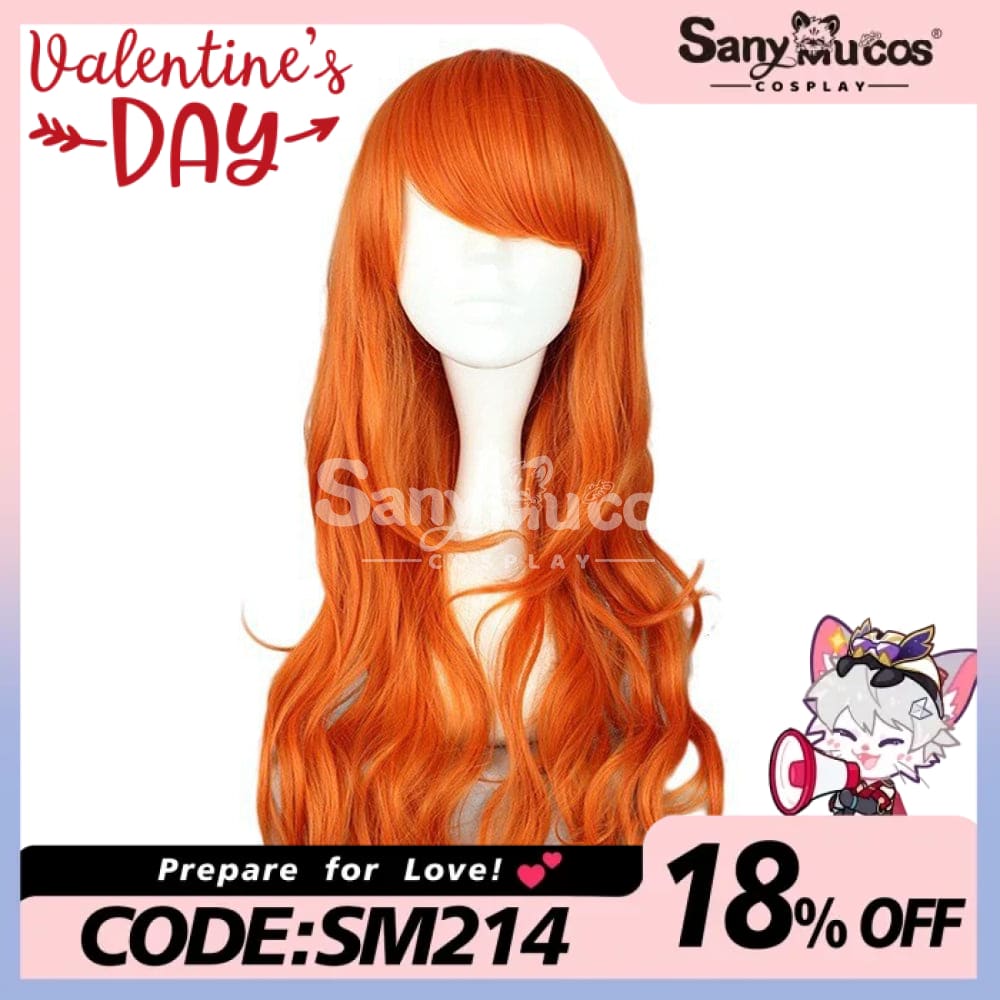 【In Stock】Anime One Piece Cosplay Nami Pajamas Wig Wigs