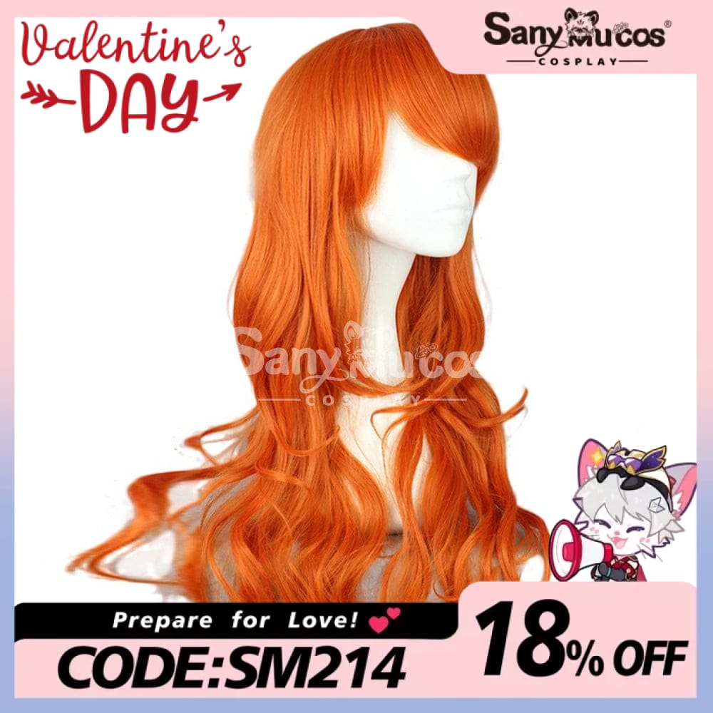 【In Stock】Anime One Piece Cosplay Nami Pajamas Wig Wigs