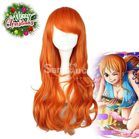 【In Stock】Anime One Piece Cosplay Nami Pajamas Wig Wigs