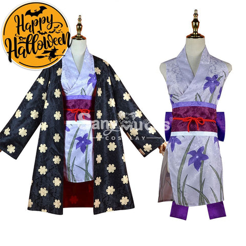 【In Stock】Anime One Piece Cosplay Nico·robin Kimono Costume Costumes