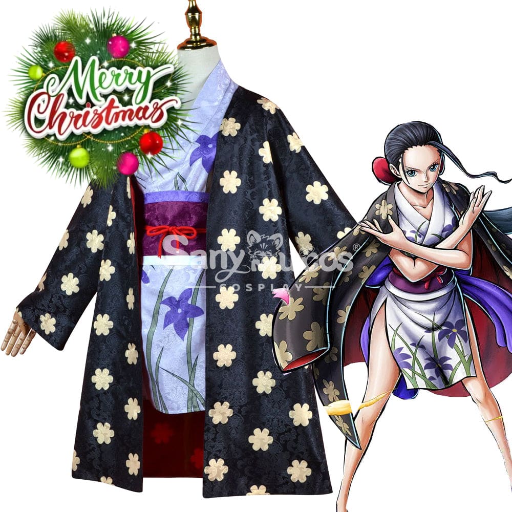 【In Stock】Anime One Piece Cosplay Nico·robin Kimono Costume Costumes