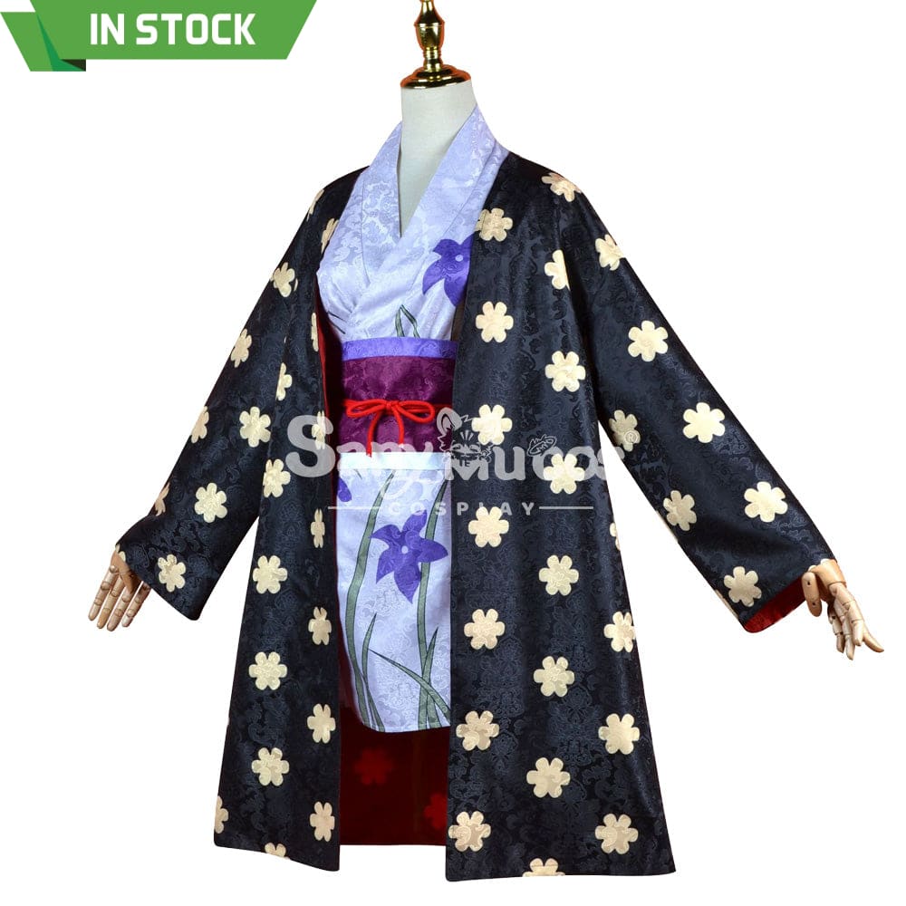 【In Stock】Anime One Piece Cosplay Nico·robin Kimono Costume Costumes