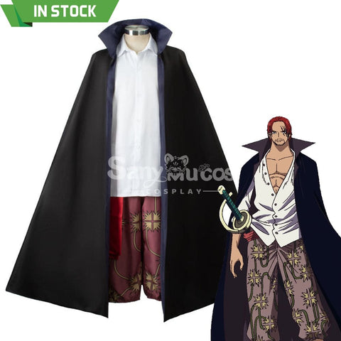 【In Stock】Anime One Piece Cosplay Shanks Costume Costumes