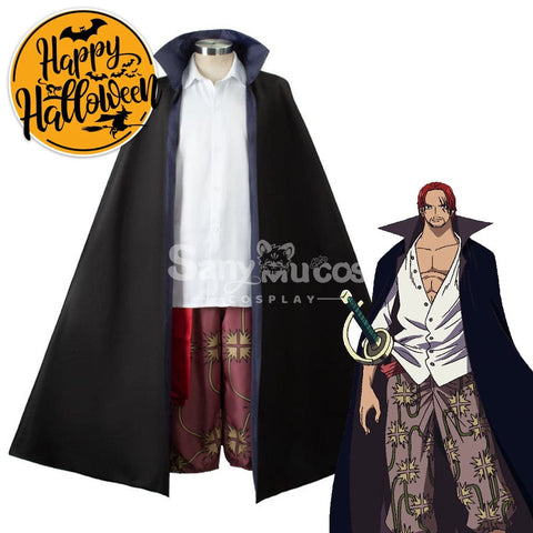 【In Stock】Anime One Piece Cosplay Shanks Costume Costumes