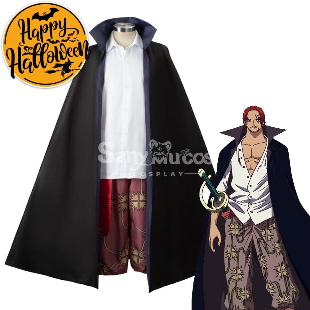 【In Stock】Anime One Piece Cosplay Shanks Costume Costumes