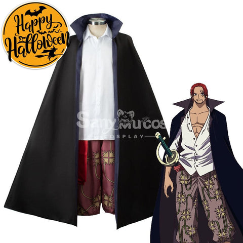 【In Stock】Anime One Piece Cosplay Shanks Costume Costumes
