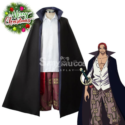 【In Stock】Anime One Piece Cosplay Shanks Costume Costumes