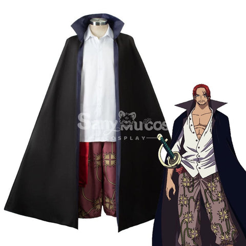 【In Stock】Anime One Piece Cosplay Shanks Costume Costumes