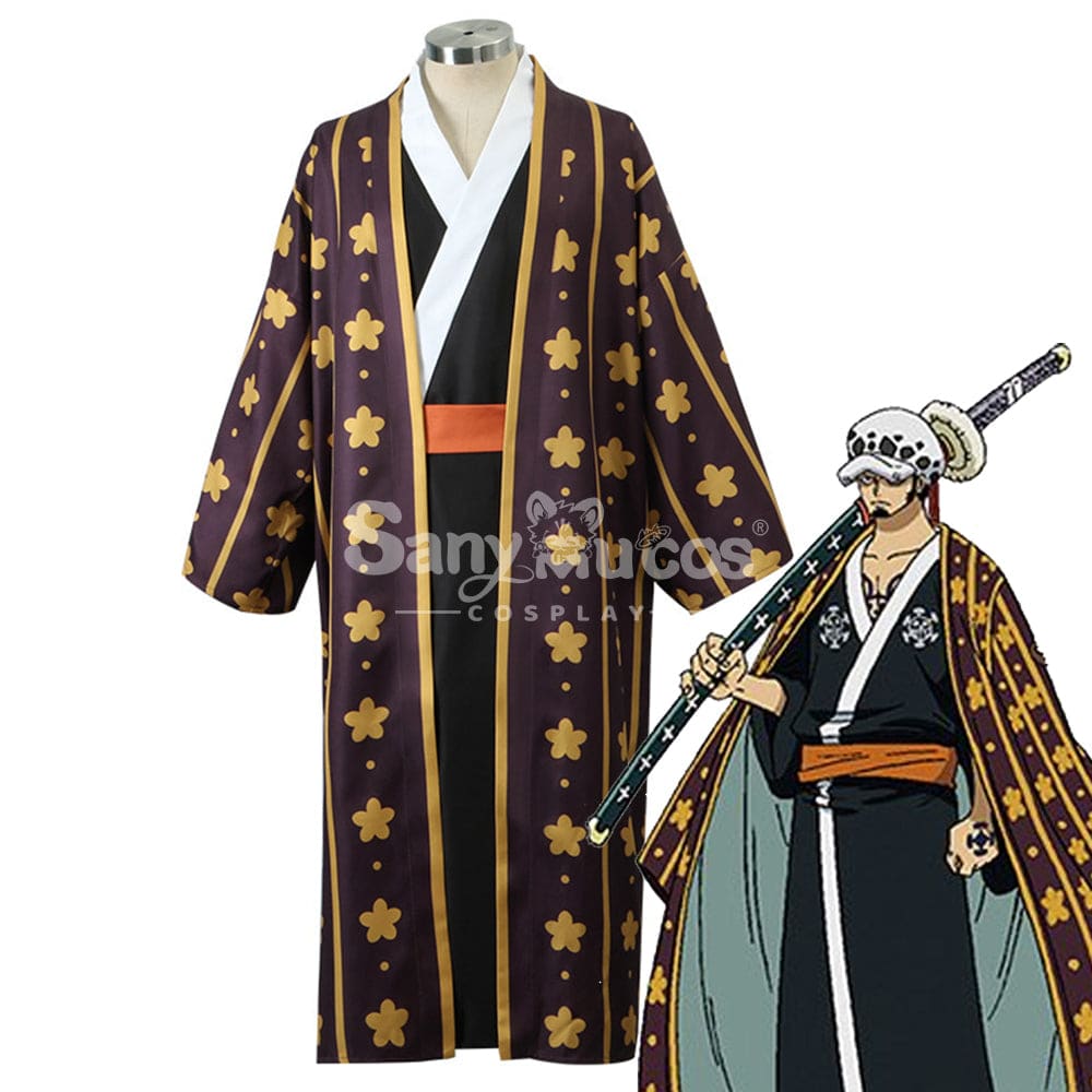 【In Stock】Anime One Piece Cosplay Trafalgar D. Water Law Costume Costumes