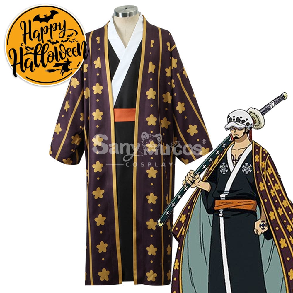 【In Stock】Anime One Piece Cosplay Trafalgar D. Water Law Costume Costumes