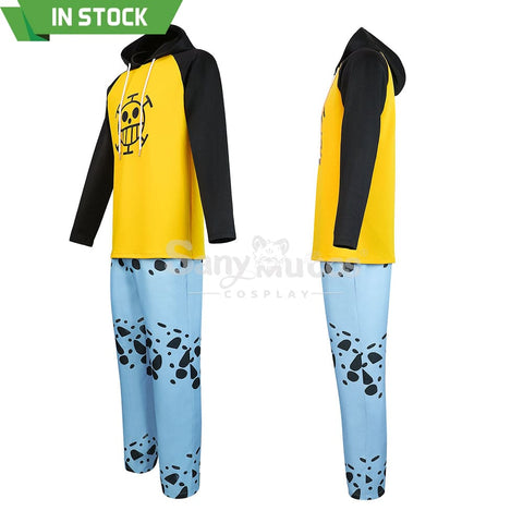 【In Stock】Anime One Piece Cosplay Trafalgar D. Water Law Hoodie Costume Costumes