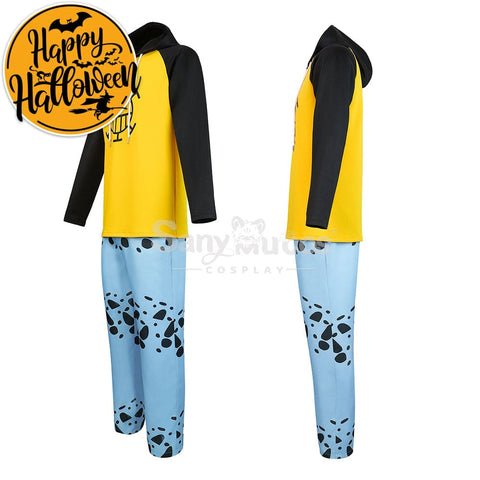 【In Stock】Anime One Piece Cosplay Trafalgar D. Water Law Hoodie Costume Costumes