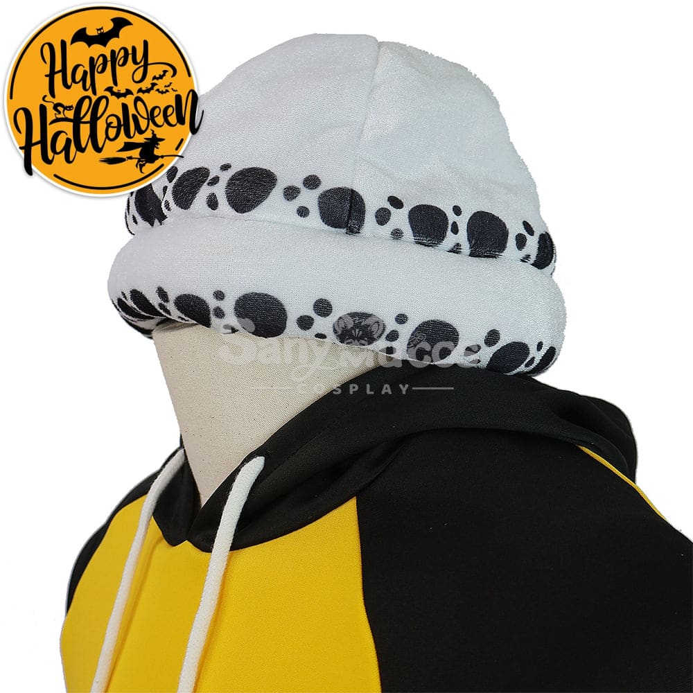 【In Stock】Anime One Piece Cosplay Trafalgar D. Water Law Hoodie Costume Costumes