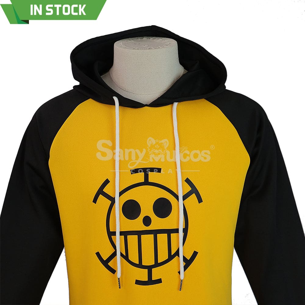 【In Stock】Anime One Piece Cosplay Trafalgar D. Water Law Hoodie Costume Costumes