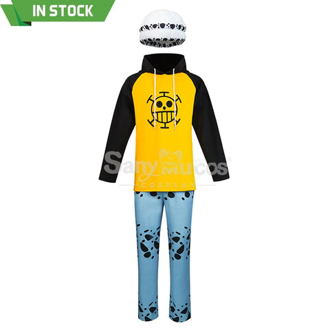 【In Stock】Anime One Piece Cosplay Trafalgar D. Water Law Hoodie Costume Costumes