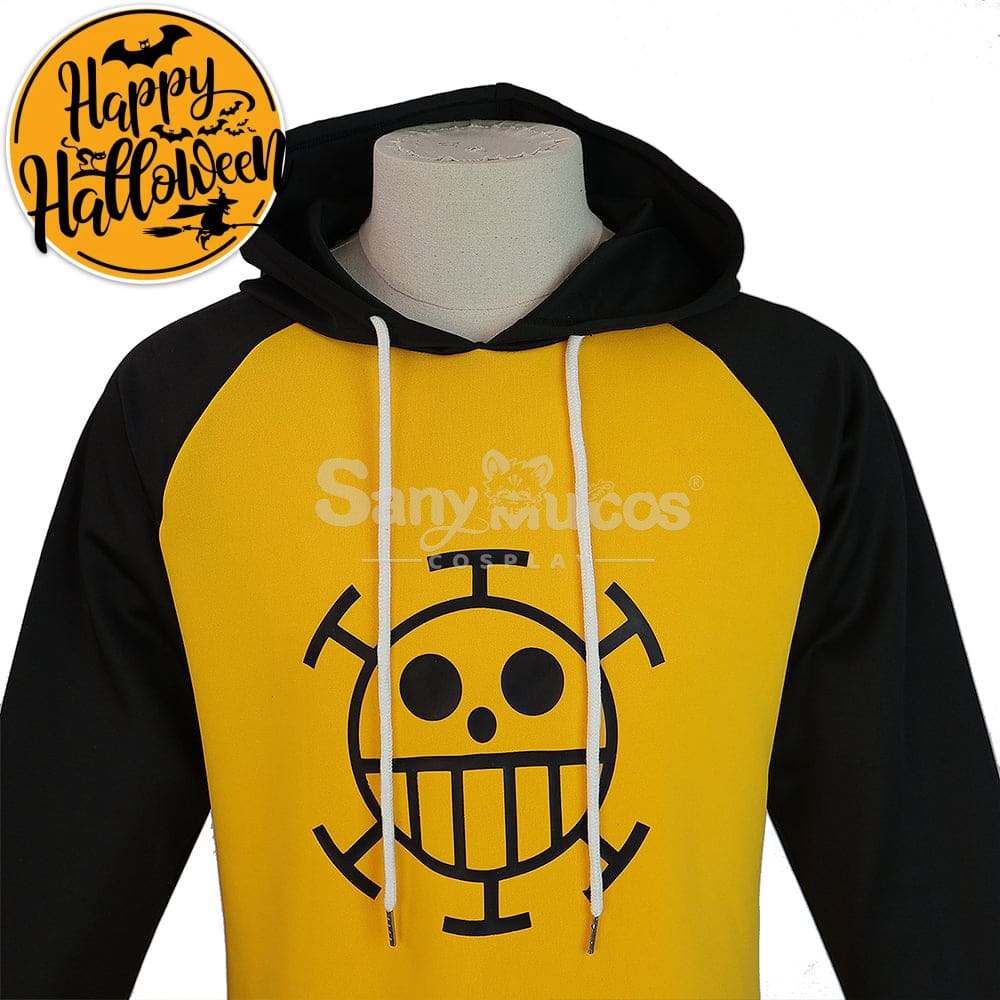 【In Stock】Anime One Piece Cosplay Trafalgar D. Water Law Hoodie Costume Costumes