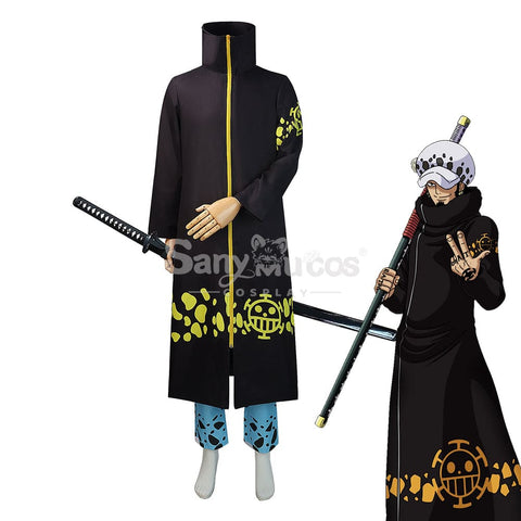 【In Stock】Anime One Piece Cosplay Trafalgar D. Water Law Trench Coat Costume Costumes