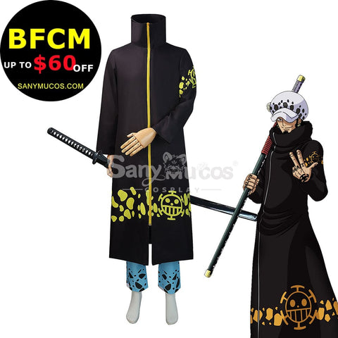 【In Stock】Anime One Piece Cosplay Trafalgar D. Water Law Trench Coat Costume Costumes