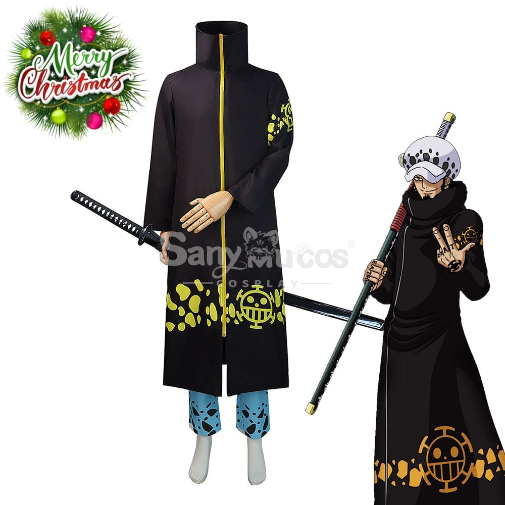 【In Stock】Anime One Piece Cosplay Trafalgar D. Water Law Trench Coat Costume Costumes