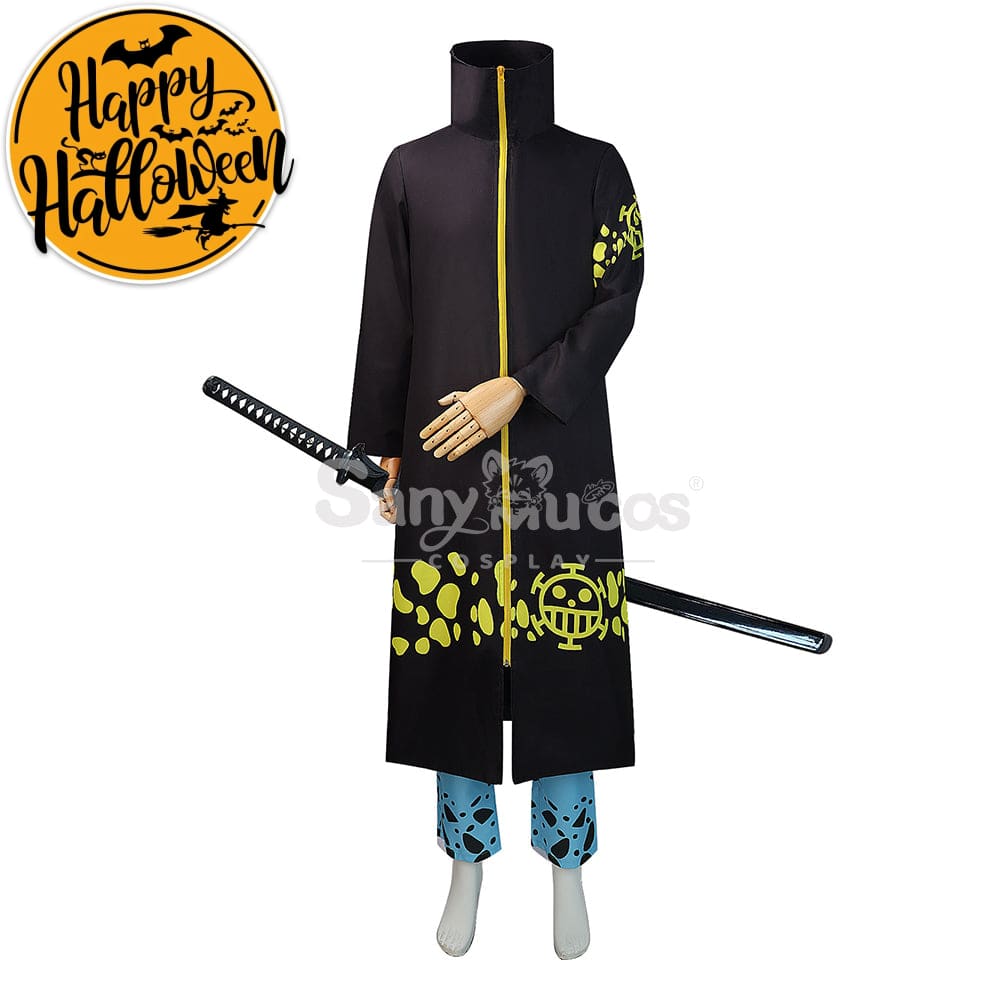 【In Stock】Anime One Piece Cosplay Trafalgar D. Water Law Trench Coat Costume Costumes
