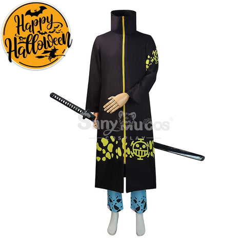 【In Stock】Anime One Piece Cosplay Trafalgar D. Water Law Trench Coat Costume Costumes