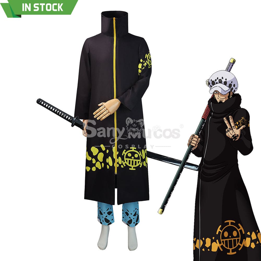 【In Stock】Anime One Piece Cosplay Trafalgar D. Water Law Trench Coat Costume Costumes