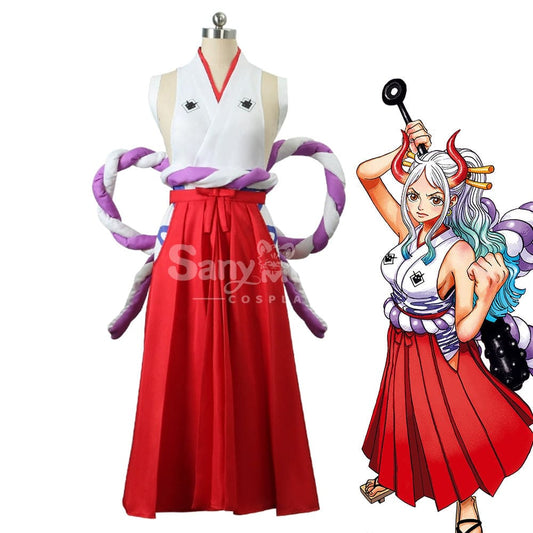 【In Stock】Anime One Piece Cosplay Yamato Costume Costumes 1000