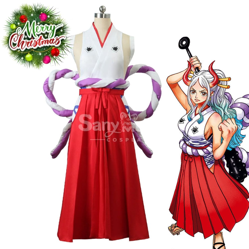 【In Stock】Anime One Piece Cosplay Yamato Costume Costumes