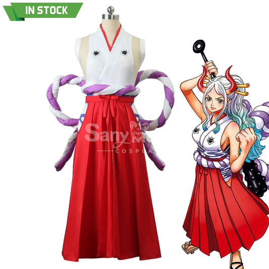 【In Stock】Anime One Piece Cosplay Yamato Costume Costumes 1000