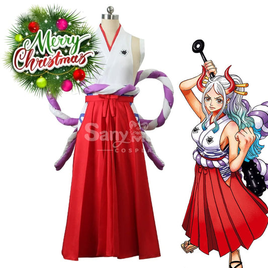 【In Stock】Anime One Piece Cosplay Yamato Costume Costumes 1000