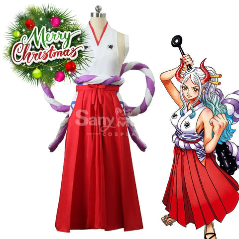 【In Stock】Anime One Piece Cosplay Yamato Costume Costumes