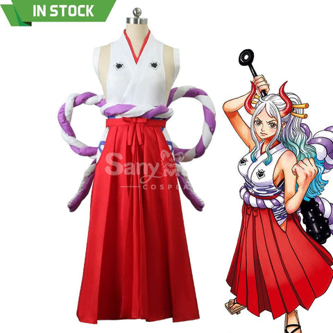 【In Stock】Anime One Piece Cosplay Yamato Costume Costumes