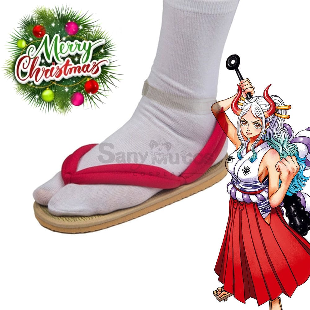 【In Stock】Anime One Piece Cosplay Yamato Shoes Boots