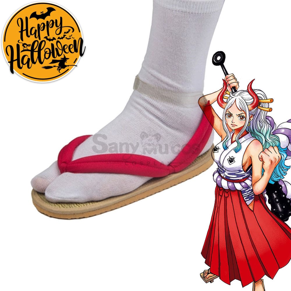 【In Stock】Anime One Piece Cosplay Yamato Shoes Boots