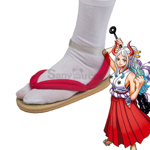 【In Stock】Anime One Piece Cosplay Yamato Shoes Boots