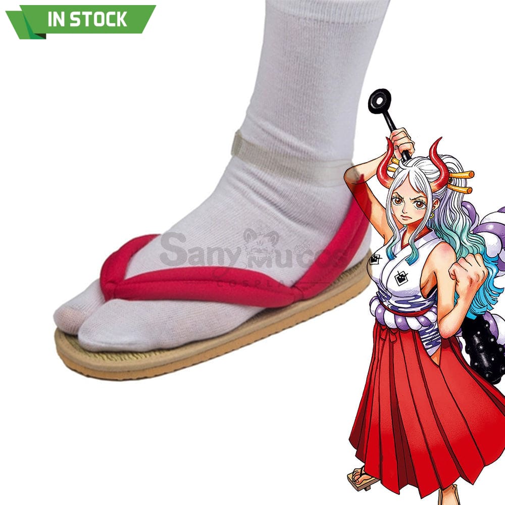 【In Stock】Anime One Piece Cosplay Yamato Shoes Boots