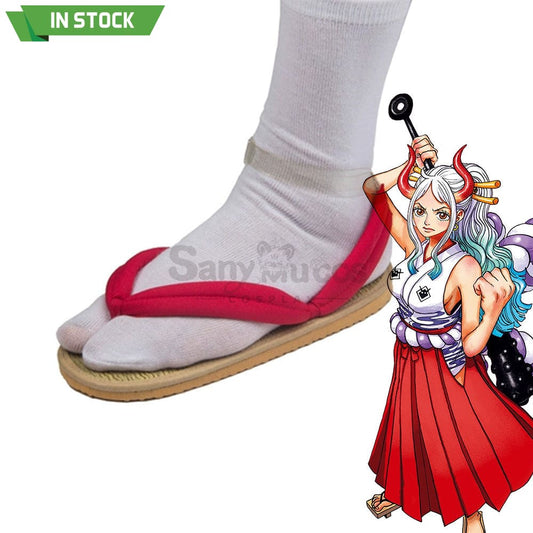 【In Stock】Anime One Piece Cosplay Yamato Shoes Boots 1000