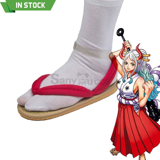 【In Stock】Anime One Piece Cosplay Yamato Shoes Boots 1000