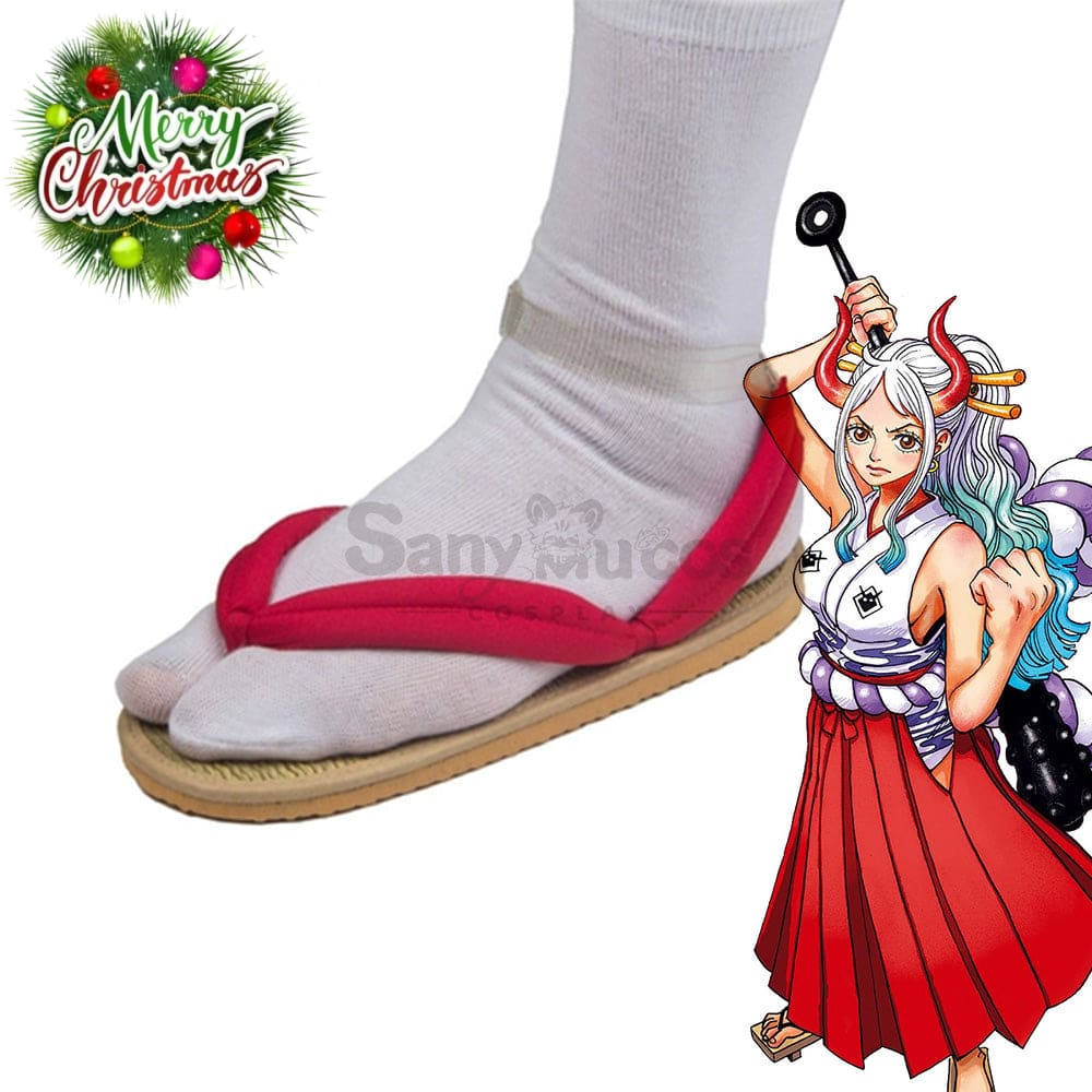 【In Stock】Anime One Piece Cosplay Yamato Shoes Boots