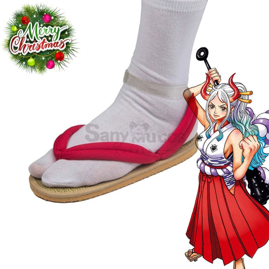 【In Stock】Anime One Piece Cosplay Yamato Shoes Boots 1000