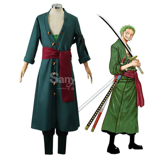 【In Stock】Anime One Piece Cosplay Zoro Wano Country Costume Costumes 1000