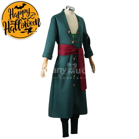 【In Stock】Anime One Piece Cosplay Zoro Wano Country Costume Costumes