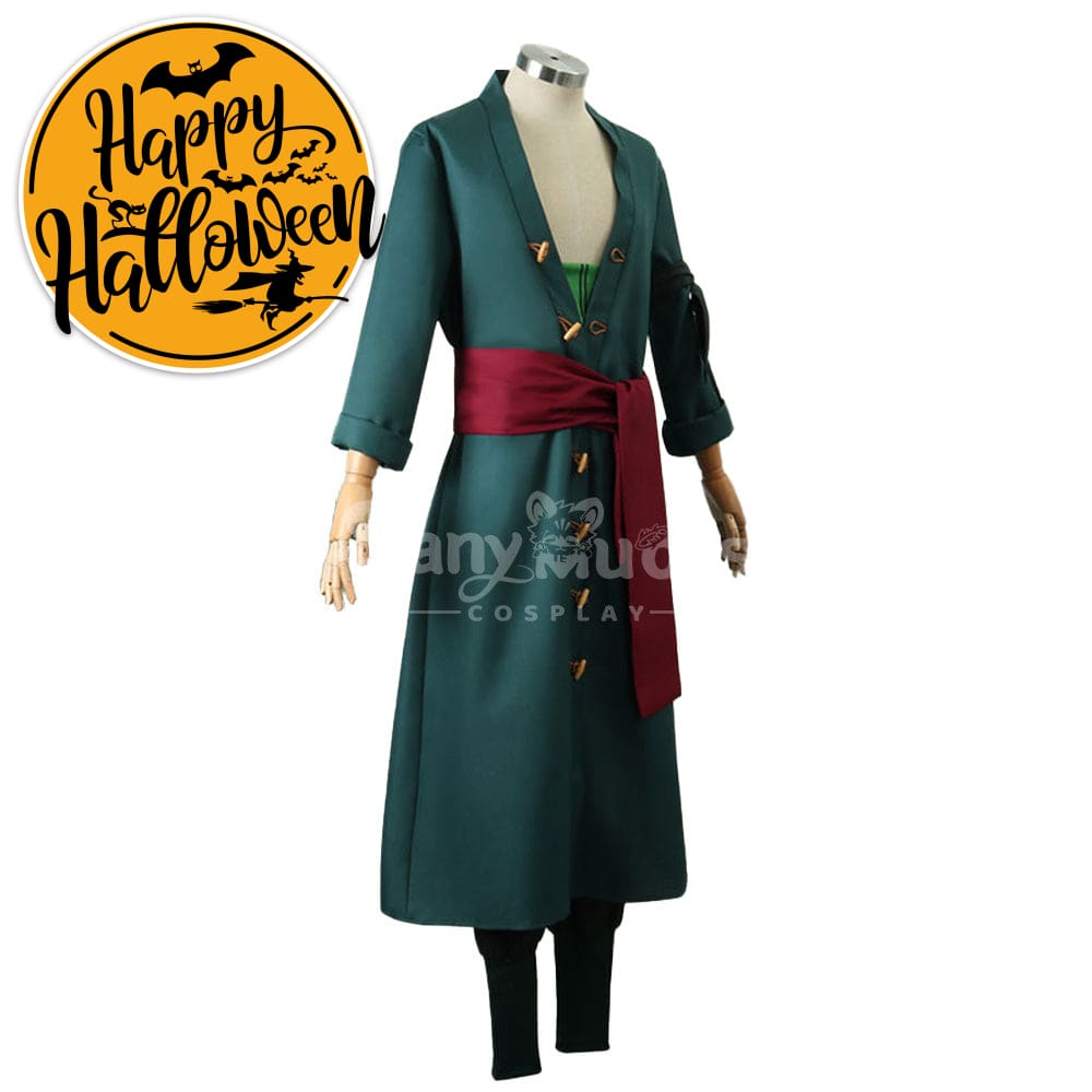 【In Stock】Anime One Piece Cosplay Zoro Wano Country Costume Costumes