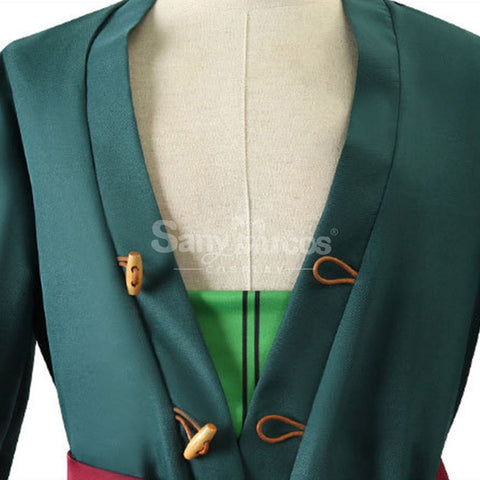 【In Stock】Anime One Piece Cosplay Zoro Wano Country Costume Costumes