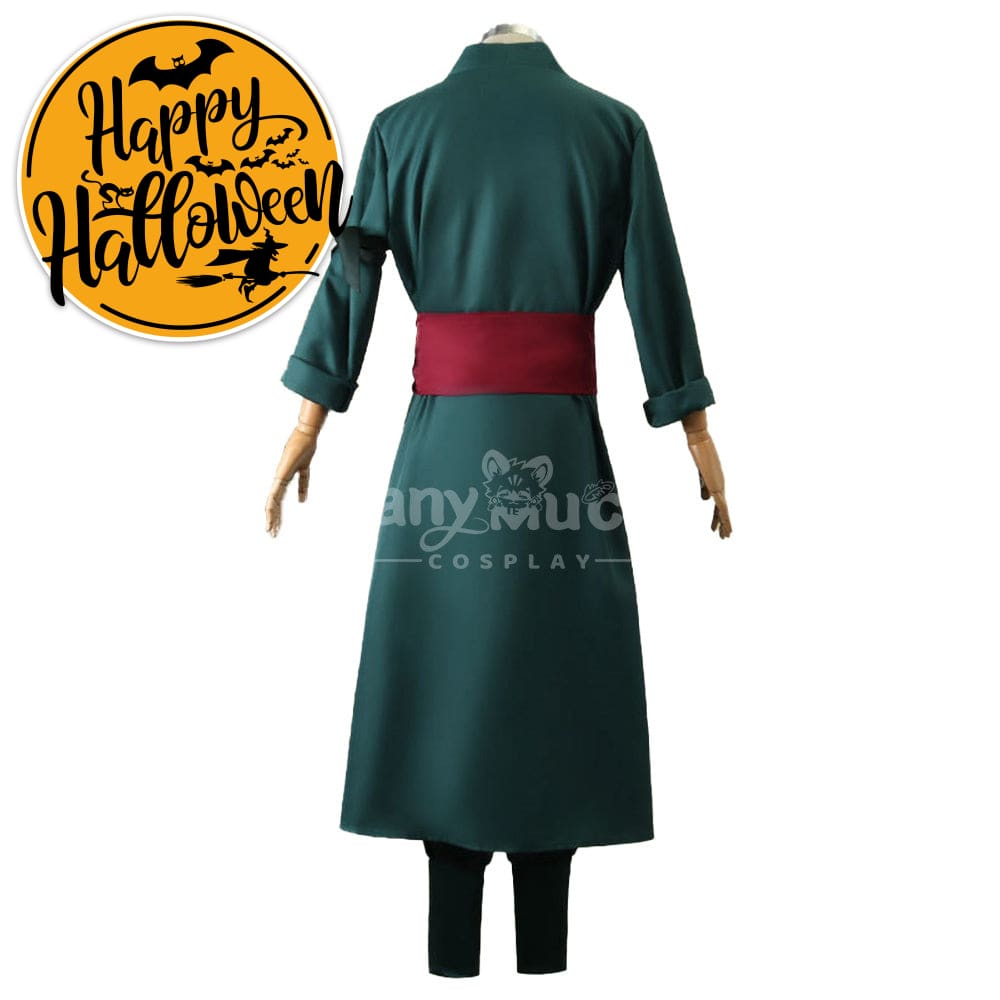 【In Stock】Anime One Piece Cosplay Zoro Wano Country Costume Costumes